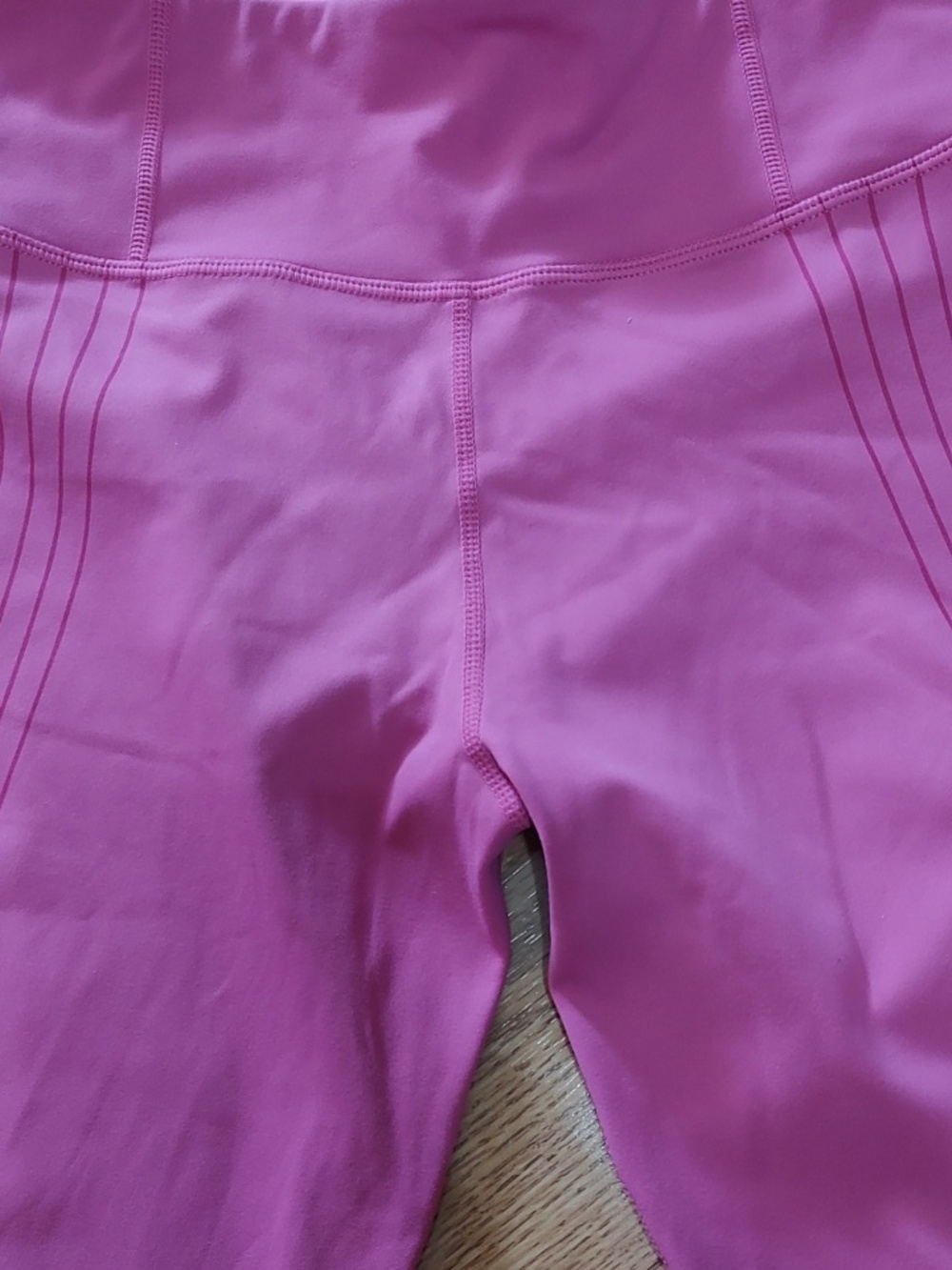 Pink Seam-Detail Leggings - Picture 2 of 8